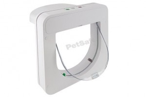 Petsafe PetPorte durvis kaķiem ar mikročipu iebūvēšanai durvīs vai sienās